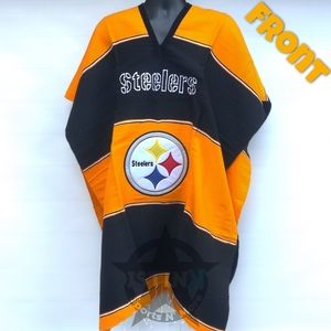 Pittsburgh Steelers Embroidered Poncho